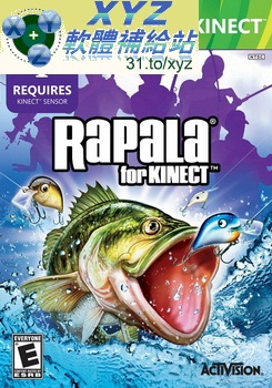 職業釣魚 Rapala USA XBOX360(美版)(DVD9版)